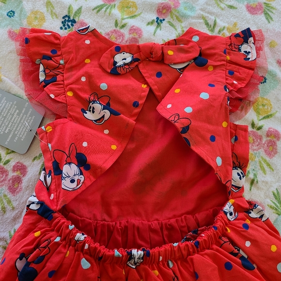 🆕️Disney Minnie Mouse Baby Dress - Picture 5 of 11